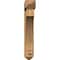 Ekena Millwork Imperial Arts and Crafts Rough Sawn Bracket w/ Offset Brace, Western Red Cedar, 8"W x 42"D x 48"H BKT0806X42X48IMP03RWR - alternate 4